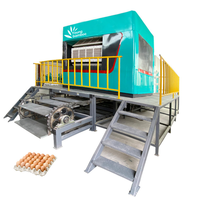 Automatic Paper Egg Tray Molding Full Egg Tray Forming Machine Egg Carton Box Paper Pulp Egg Tray Machine