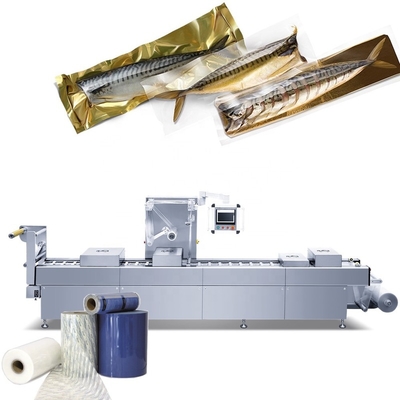 fish seafood vacuum thermoforming packing machine sausage cheese meat packaging machine maquina empaquetadora al vacio