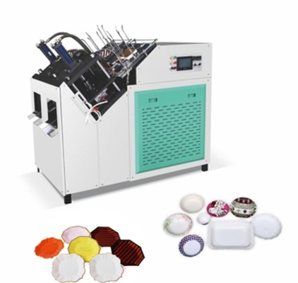 Factory Saving Paper Plate Making Machine For Disposable Paper Plate